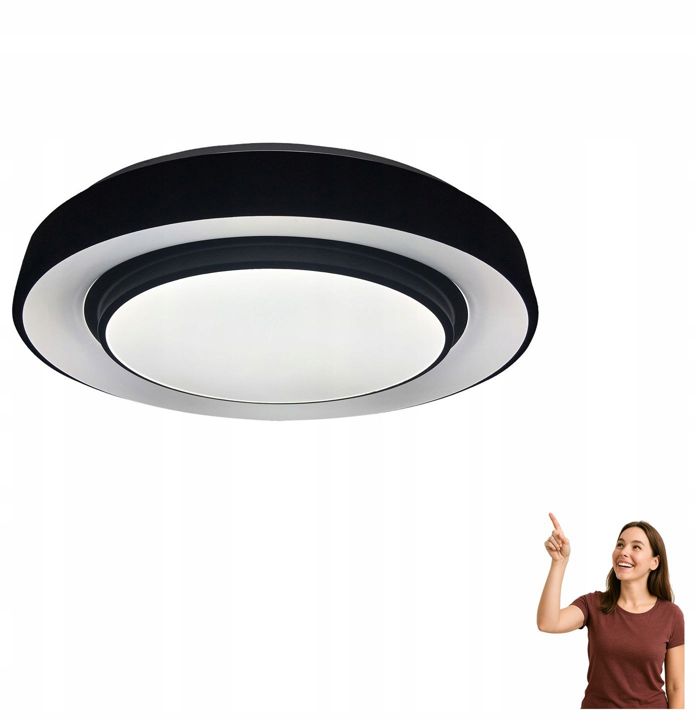 Led Stropné Svietidlo 24W Naomi Smart ML6406 Milagro