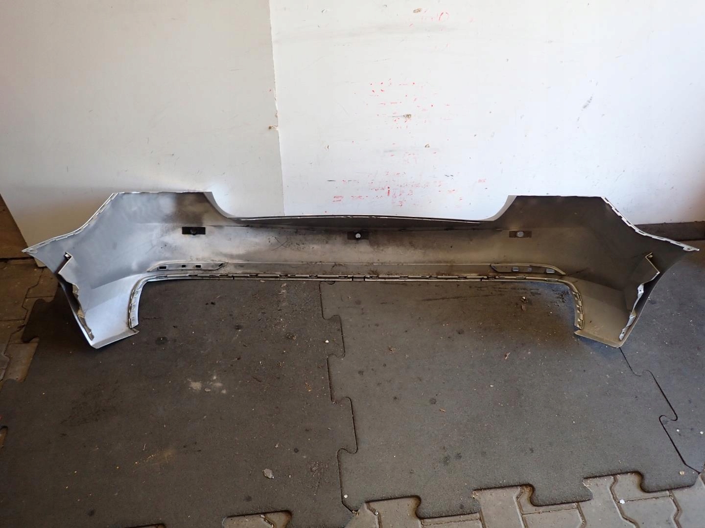 bumper rear part rear SKODA RAPID SPACEBACK 2012- 5JJ807421