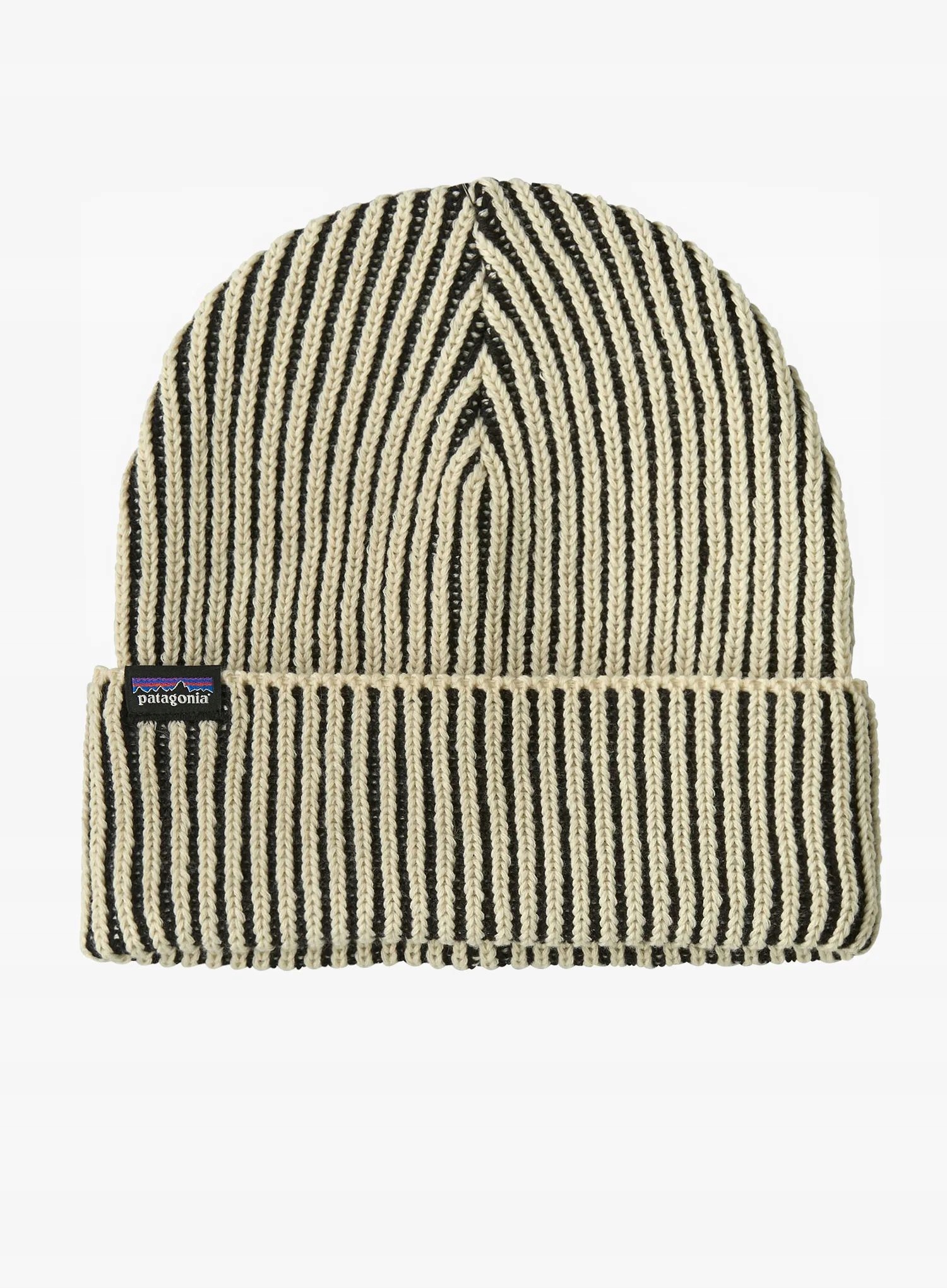 Patagonia Fishermans Rolled Čepice kontrastní proužek/černá