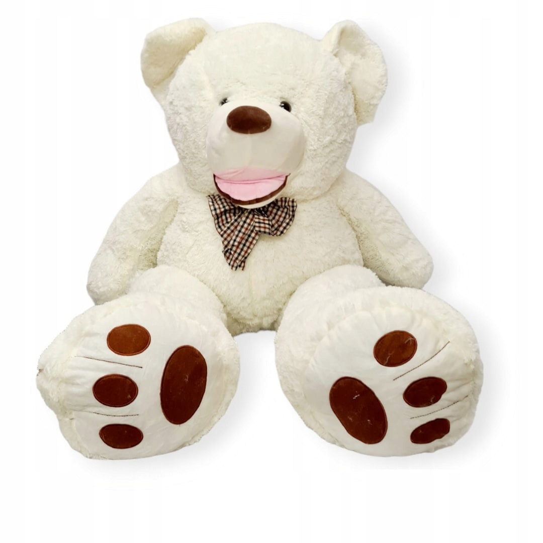 Gigant XXL Miś Pluszowy 160 cm Teddy Biały