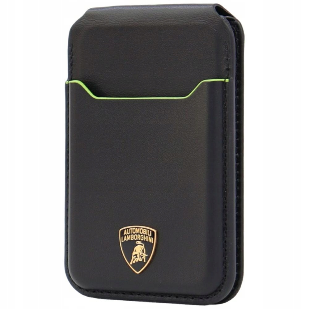 Magnetická peněženka Lamborghini D1 Genuine Leather MagSafe