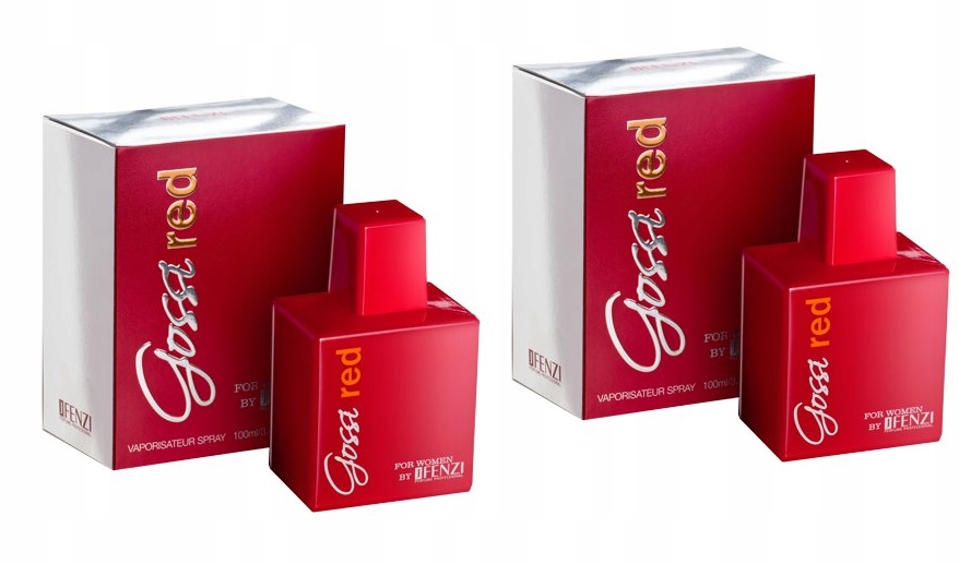 JFenzi Gossi Red Edp Women 2x100ml Edp Set