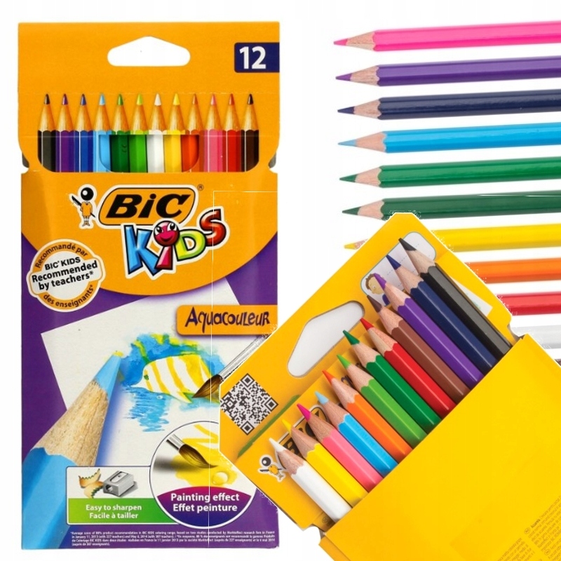 

Kredki Akwarelowe Bic Kids Aquacouleur