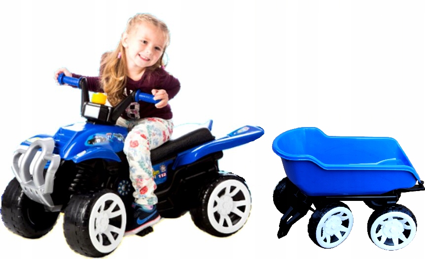 

Ogromny Quad Na Pedały Z Przyczepą 3