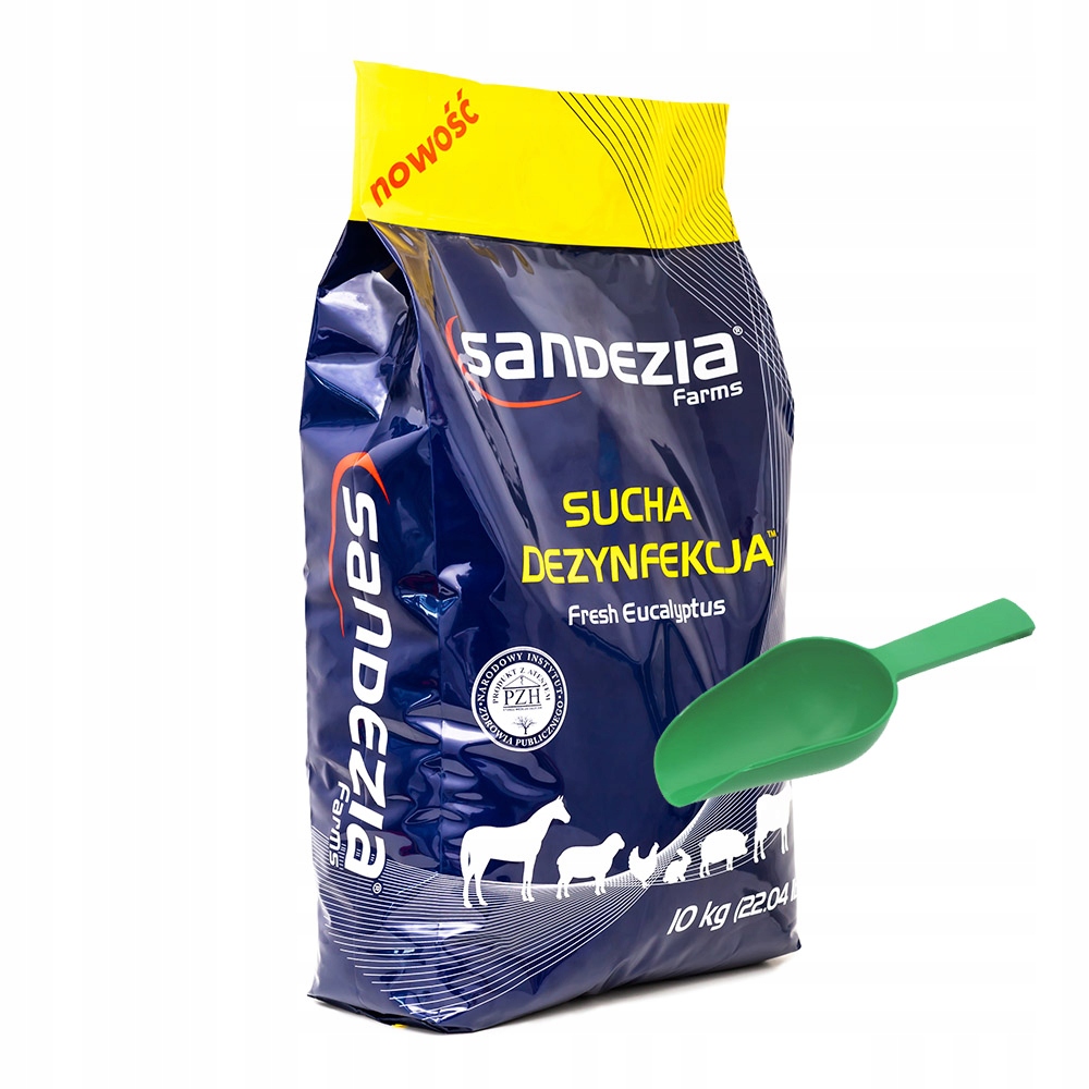 

Sandezia sucha dezynfekcja 10kg łopatka