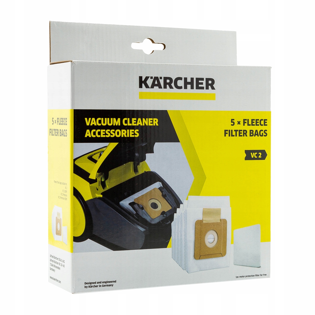 

Oryginalne Worki Do Odkurzacza Karcher VC 2