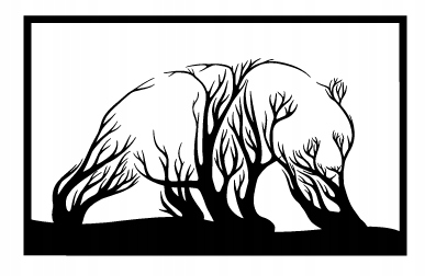 Panda Nástěnný Panel Samolepka Obraz