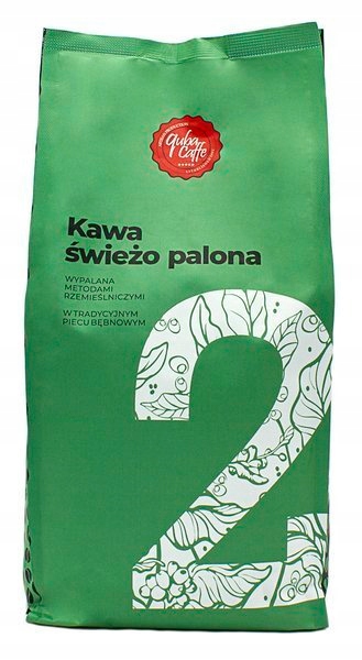 Levně Káva zrnková Quba Caffe č. 2 Arabica 80% káva káva 1 kg