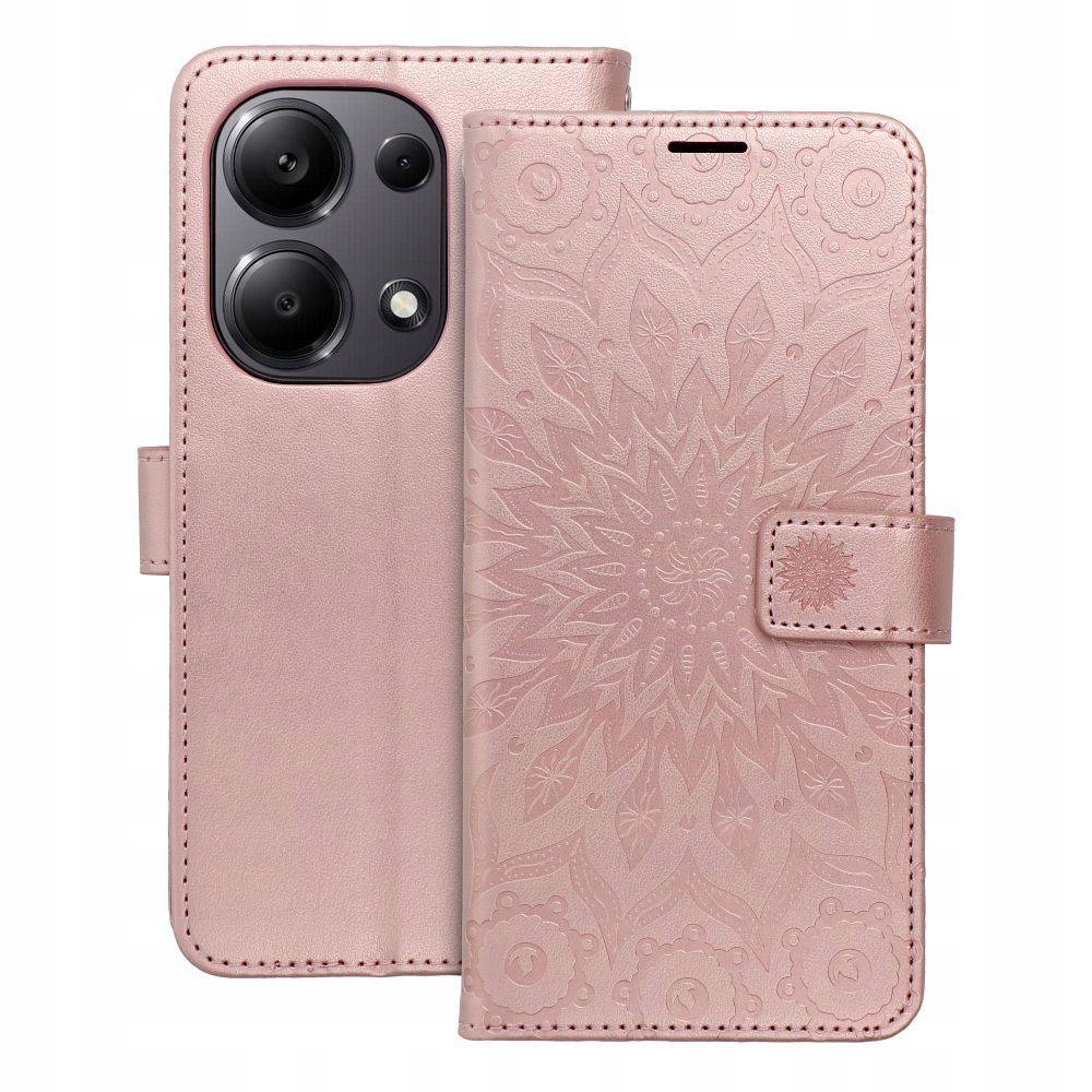 Etui Mezzo Book Do Xiaomi Redmi Note 13 Pro 4G Mandala Złoty Róż