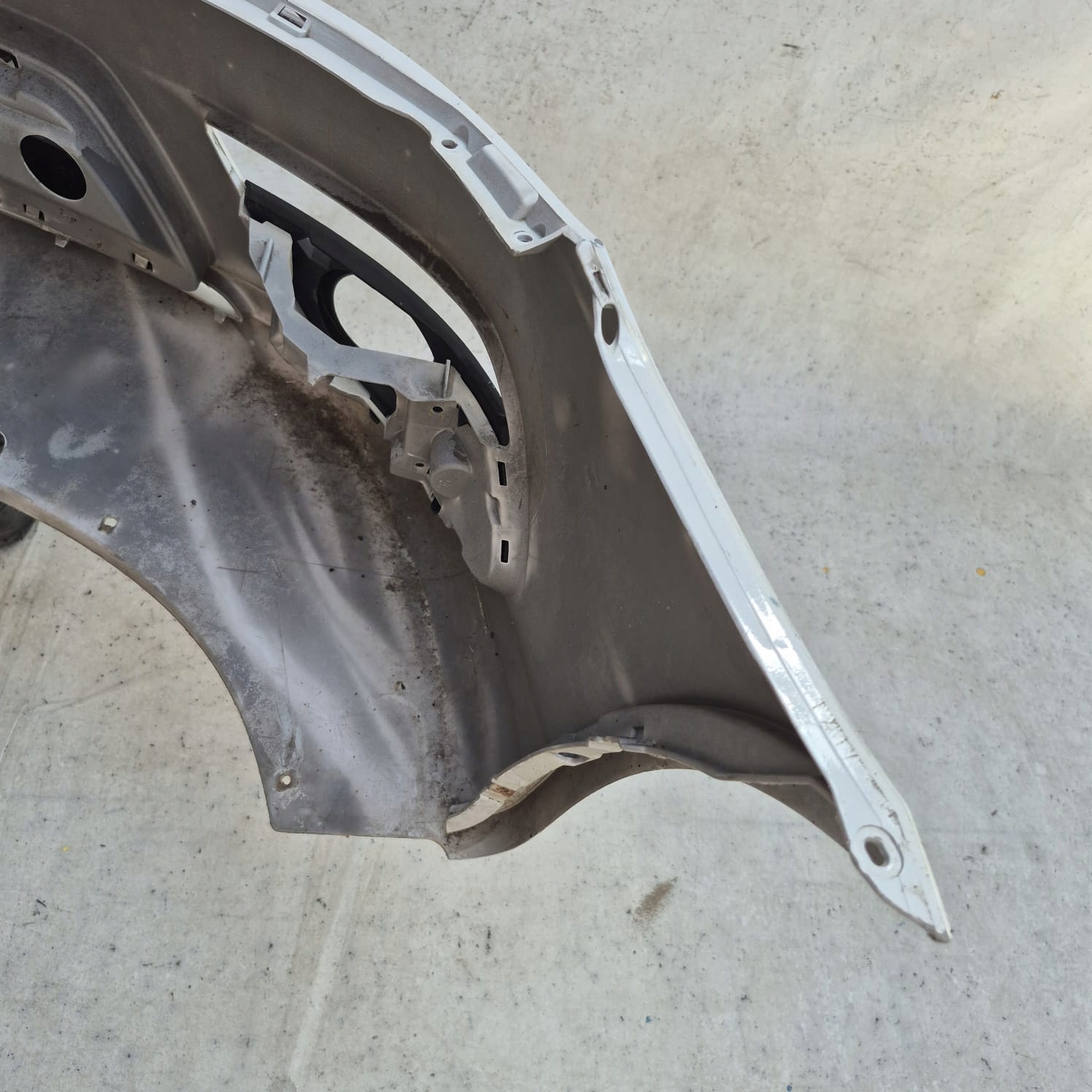 SKODA OCTAVIA II RS LIFT 08- bumper front front SPR