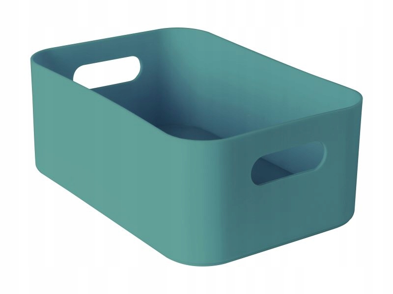 

Pojemnik plastikowy Makeup 21,5x15x8,5 turkusowy