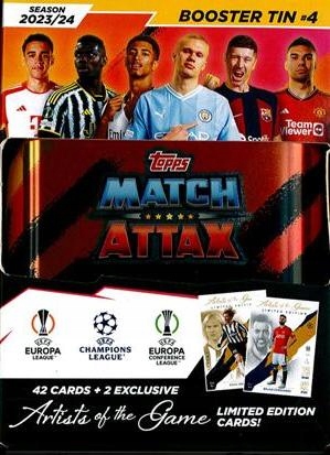 44 karty Mini Puszka Match Attax Uefa Champions League wer. 4
