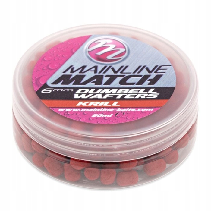 Przynęta Mainline Match Dumbell Wafters Red Krill 6mm