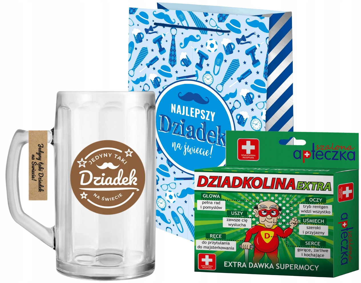 Sada Dárků pro dědečka na Den Dědečka Dárek ke Dni dědečka