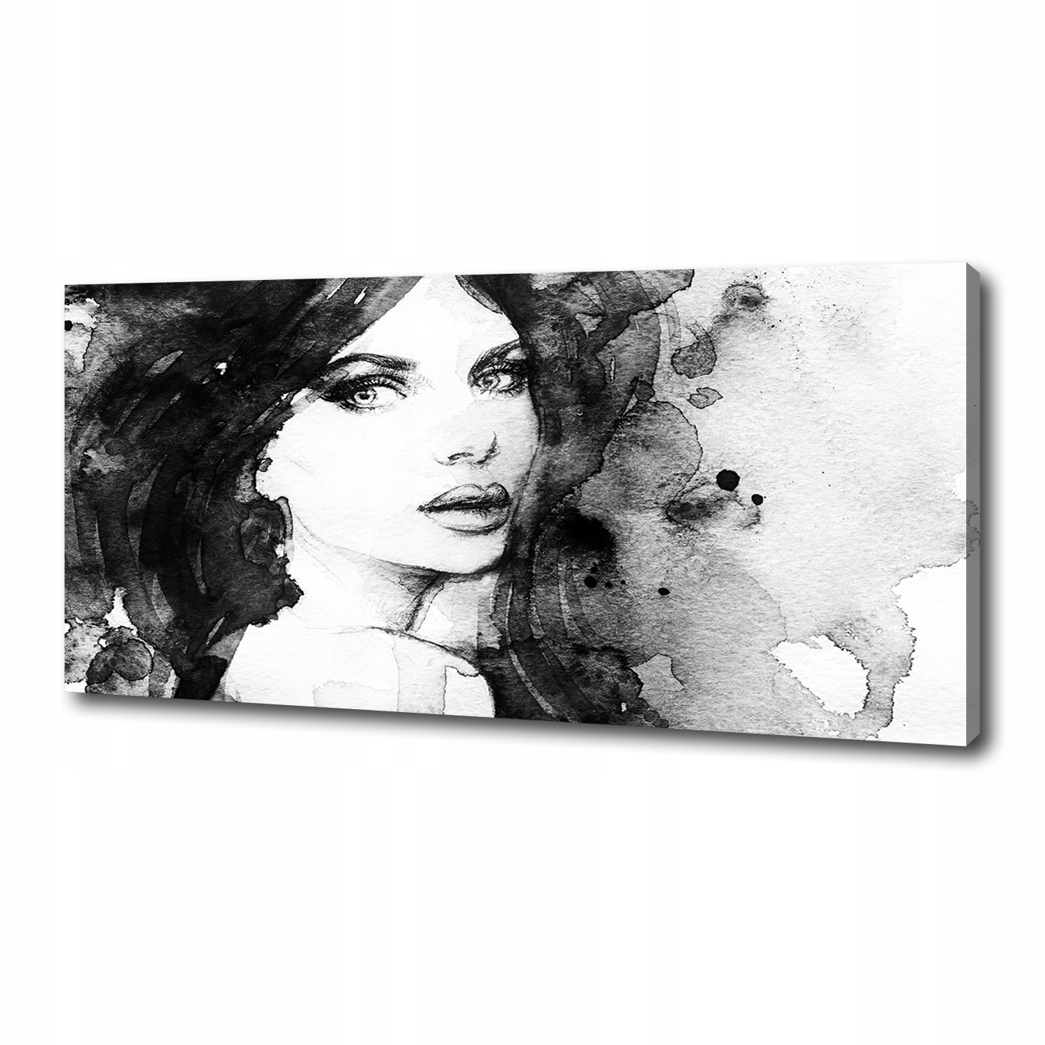 

Foto obraz na płótnie Kobieta portret 125x50 cm