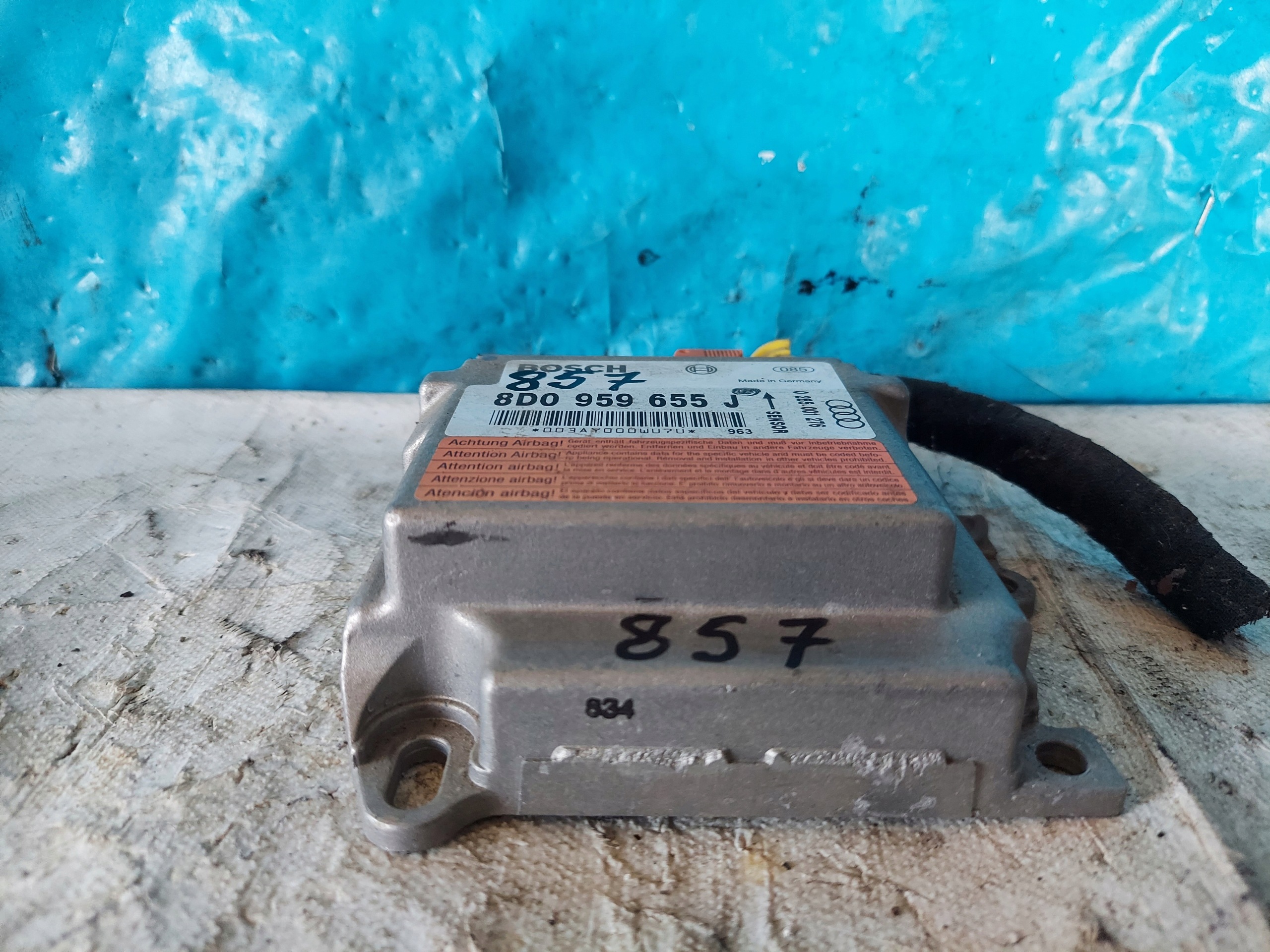 A4 B5 LIFT 8D0959655J SENSOR Airbag