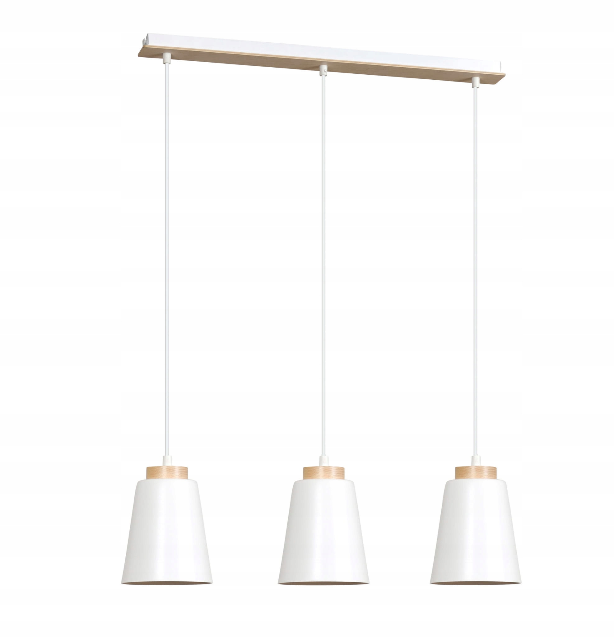 Závesná Lampa Emibig 3xE27 60W Bolero White 443/3