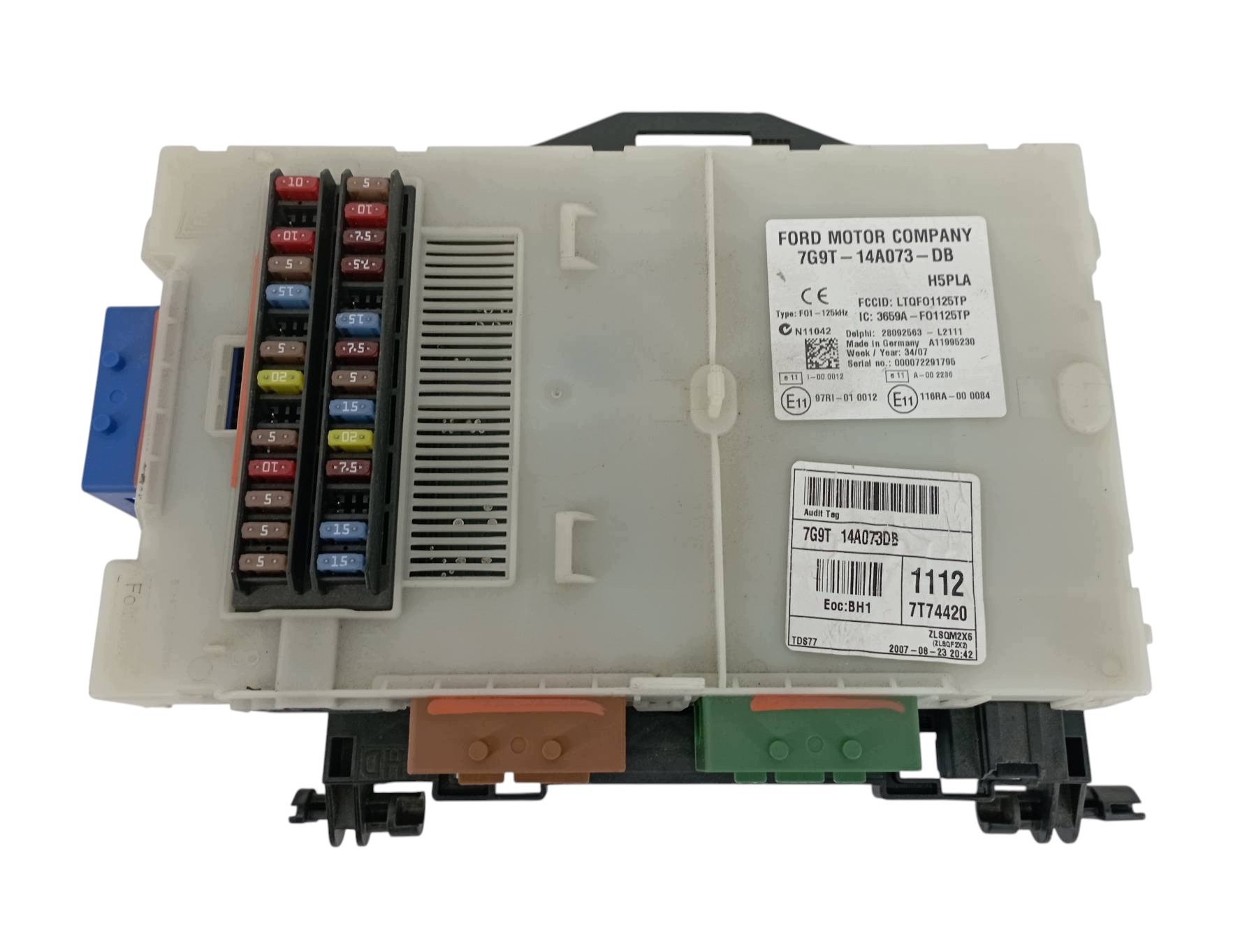 Module fusibles 7G9T-14A073-DB Ford Mondeo Mk4 (2007-2014)
