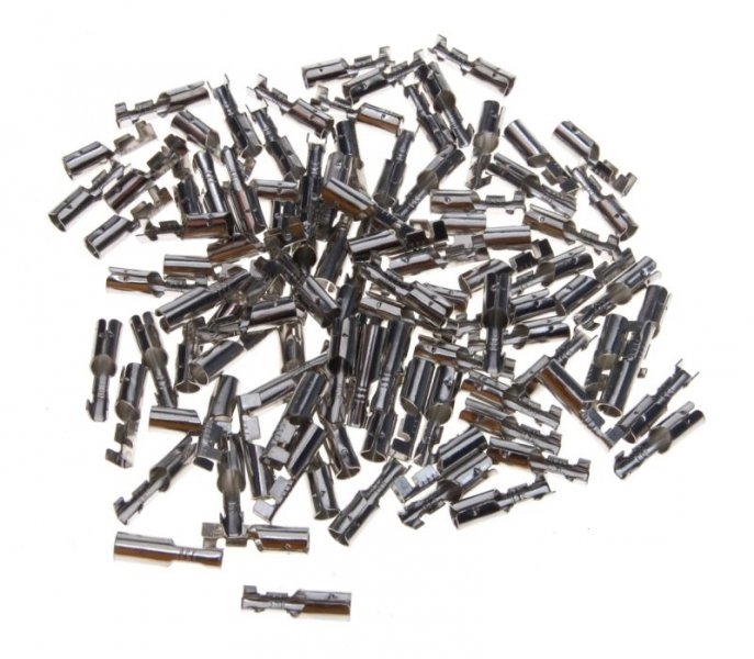 KOnektor okrągły żeński np. do kierunkowskazów 10 sztuk zestaw