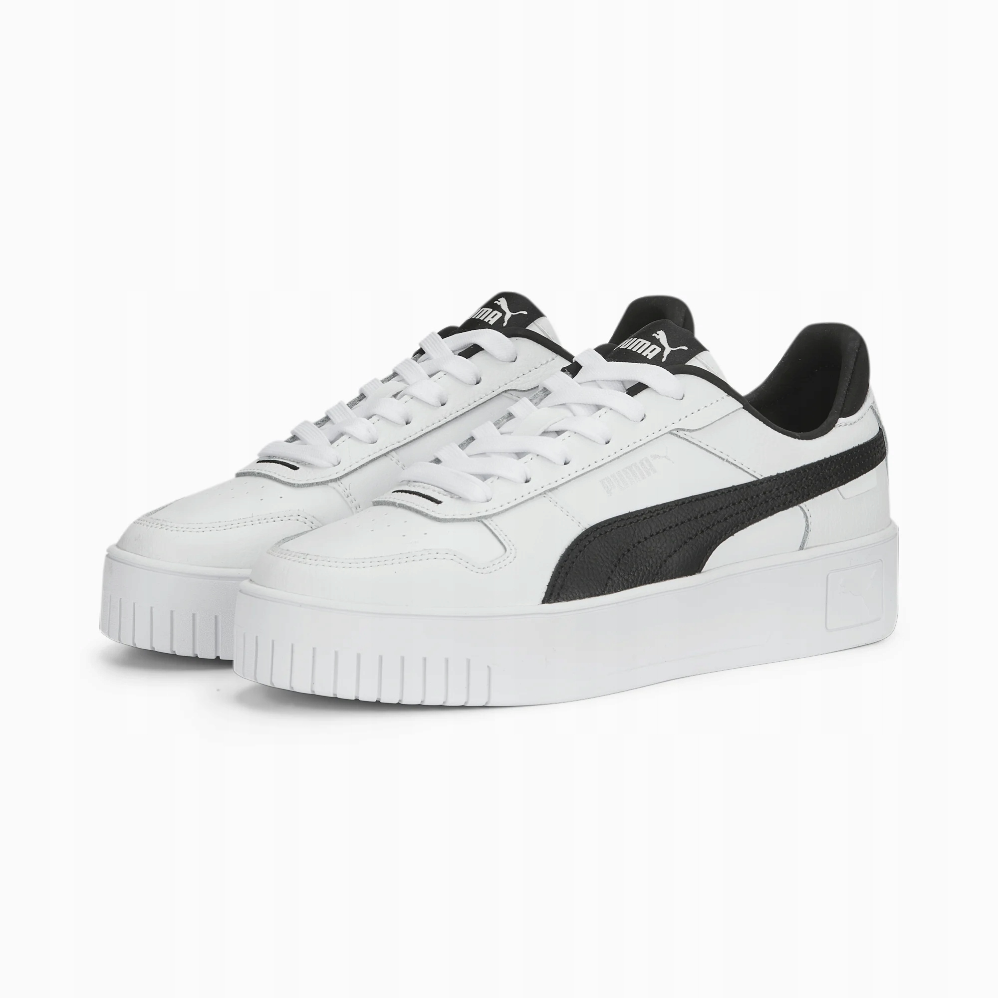 Puma Carina Dámská Sportovní Obuv Bílá Se Zavazováním Z Kůže 38,5 6MA