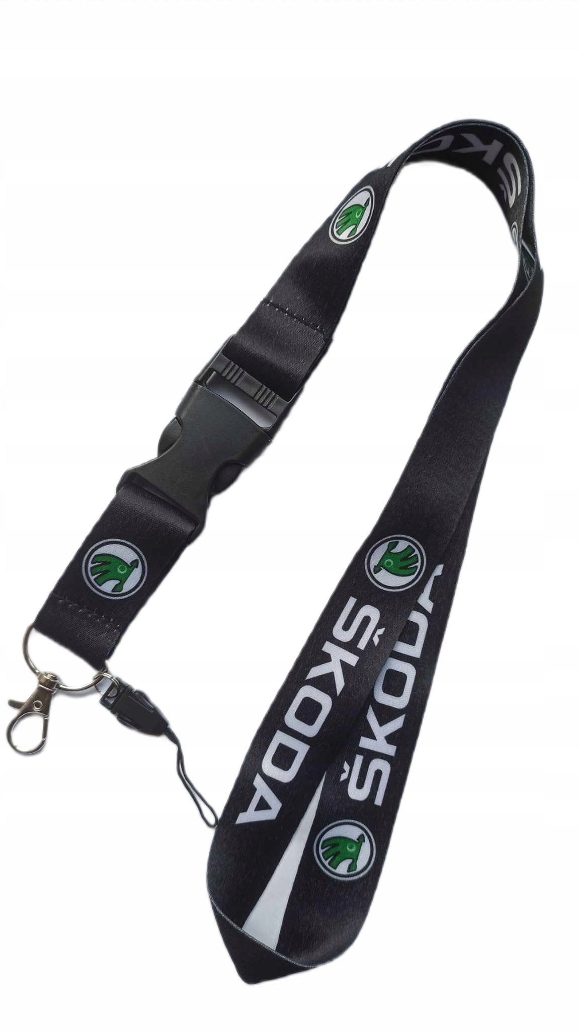 SKODA SMYCZ SMYCZKA DO KLUCZY CZARNA