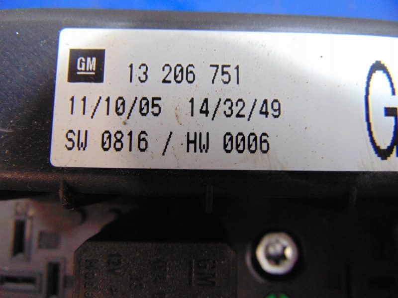 Module Boîte BSI 13206751 OPEL ASTRA H III 04-14