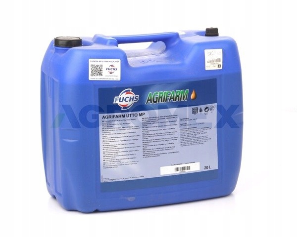Olej przekładniowo hydrauliczny Fuchs AGRIFARM 20L Pojemność opakowania 20 l