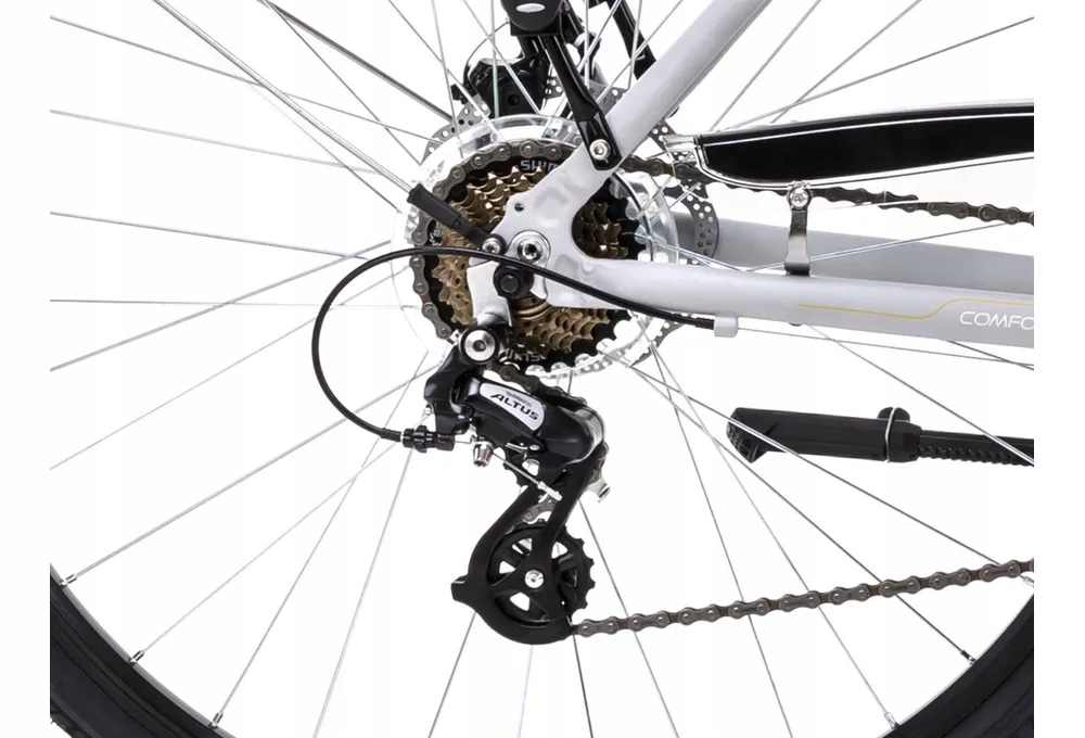 Rower Romet Gazela 2 17"M/Czarno-biała/2023 Marka Romet