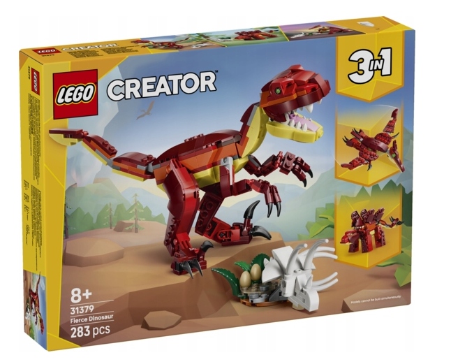 Lego 31379 Creator 3v1 Nebezpečný Dinosaurus