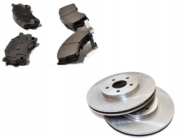 Kotouče přední brzdové destičky Mazda 626 Ge Gf Gw Premacy MX-6 Xedos 6 Probe
