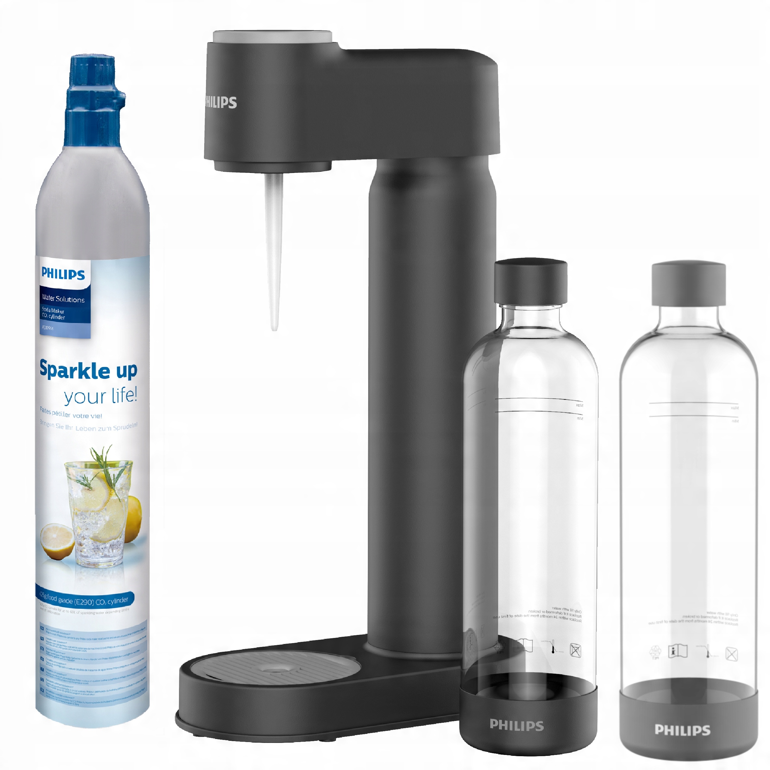 

Saturator do gazowania wody Philips kpl. 2 butelek