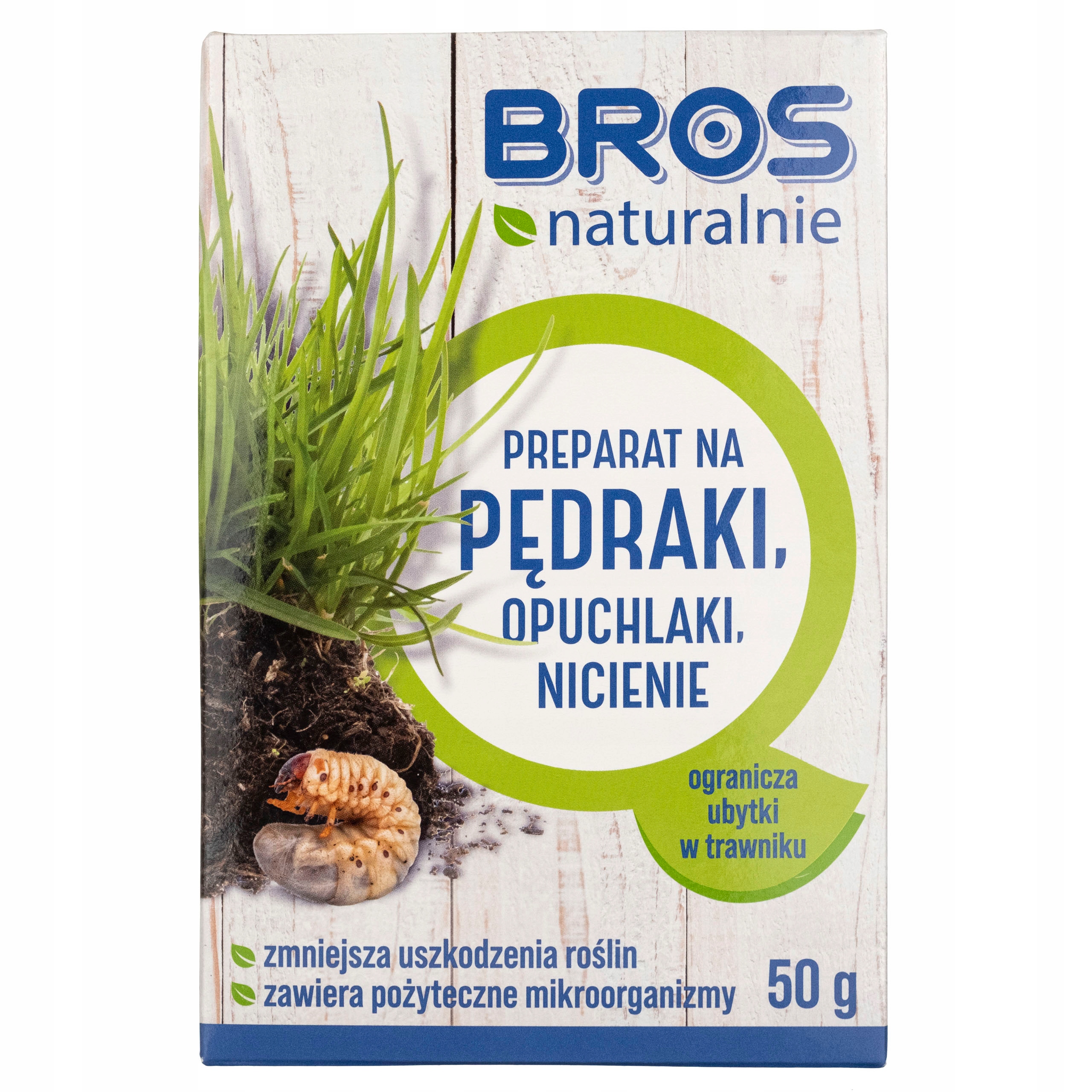 

Preparat na Pędraki Opuchlaki Nicienie Bros 50g