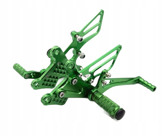 Set sety motocyklové opěrky nohou komplet Kawasaki ZX6-R ZX6 ZX6R Ninja 09-17