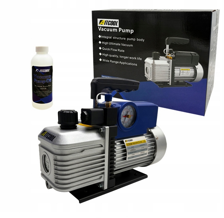 Vákuová Pumpa Aitcool A-I260SG-R32, 142 L/min, Dvojstupňová, S Olejom