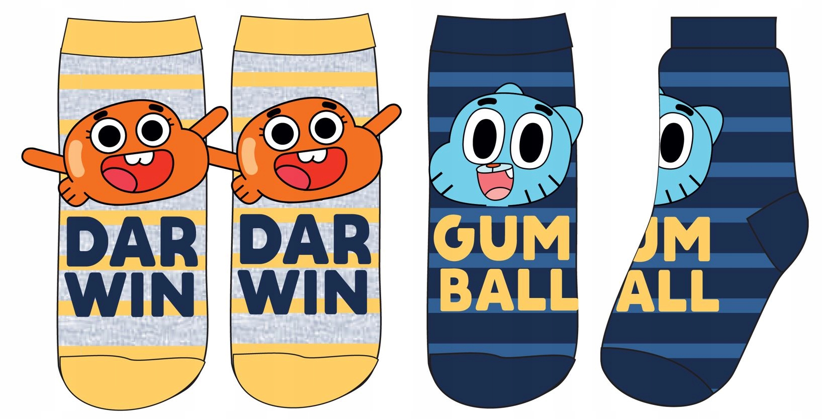 

Gumball Darwin skarpetki skarpety 23/26 2-pak