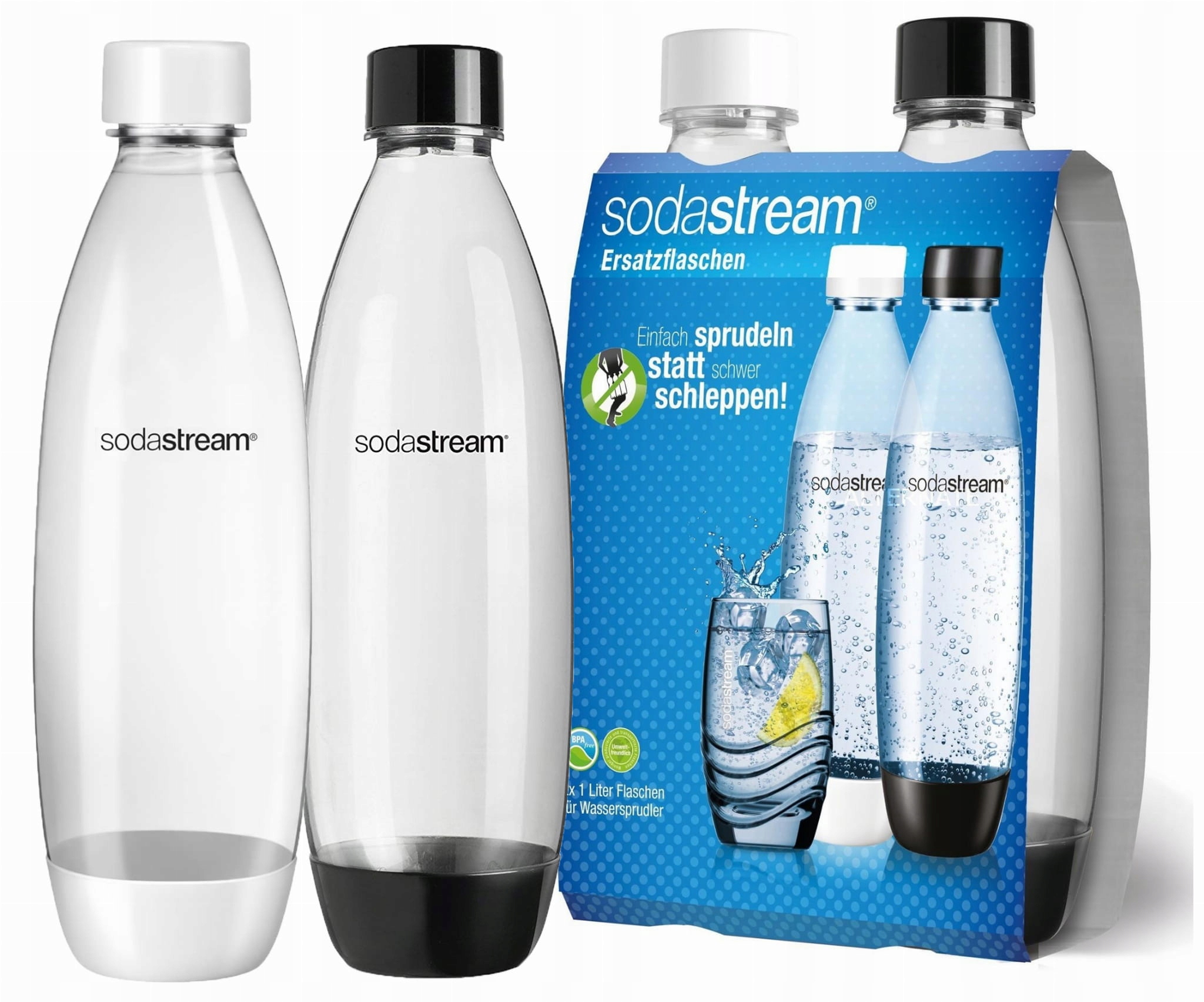 

Sodastream butelki do saturatora soda stream 2x1L