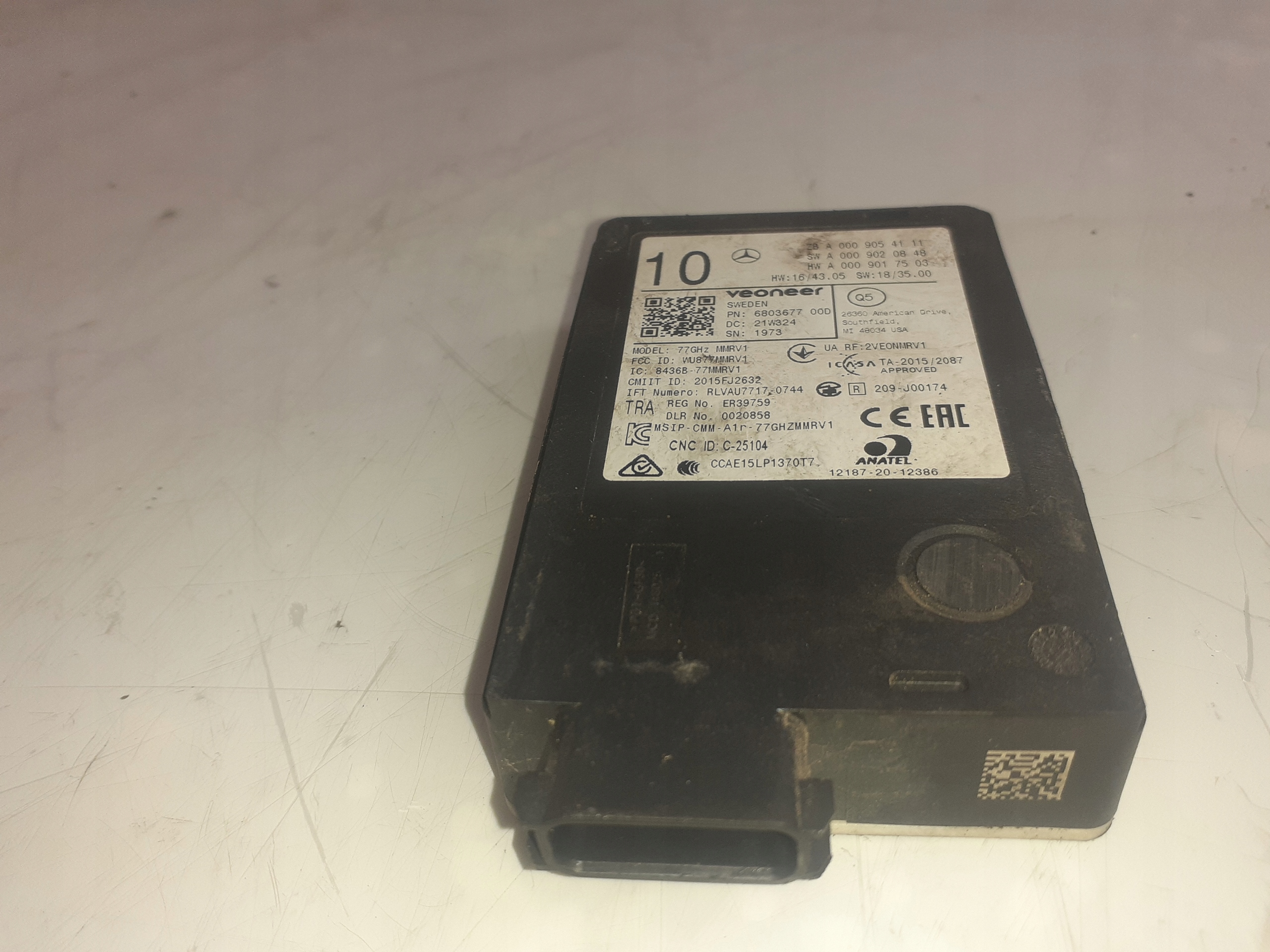 Sensor RADAR MERCEDES GLB A247 X247 2.0D CDI