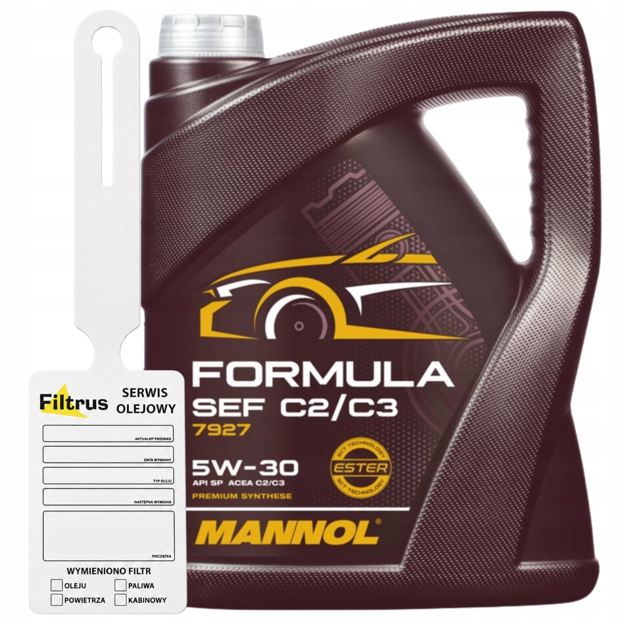 Olej 5w30 Mannol 5L Formula Sef C2/C3 Silnikowy Syntetyczny