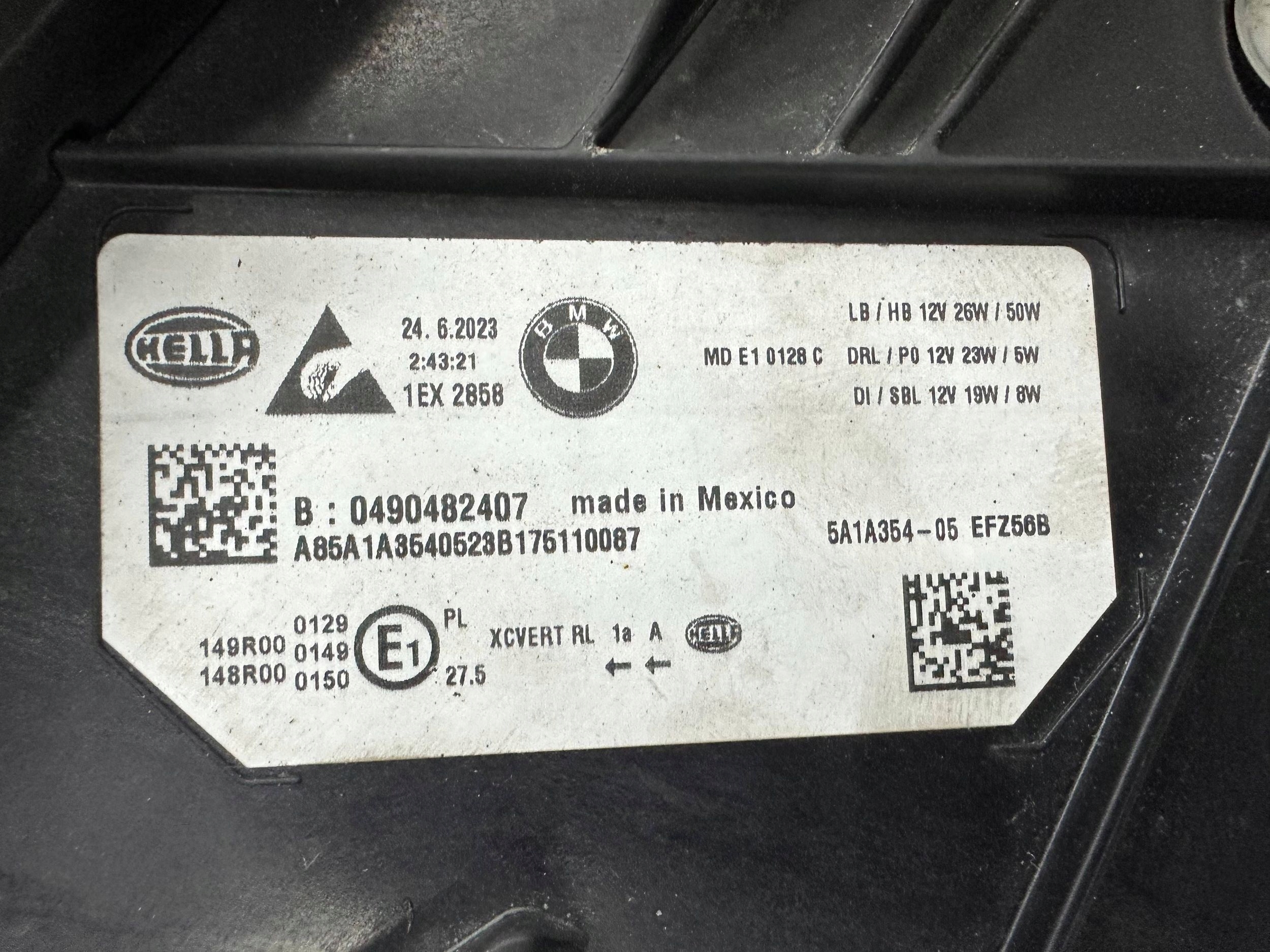 Reflektor right side BMW 3 G20 G21 5A1A354