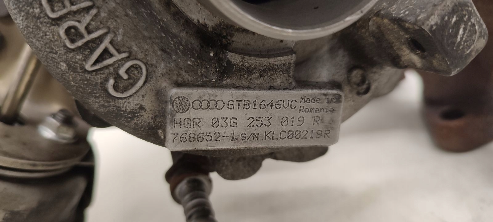 turbo turbina VW 2,0 TDI BWD