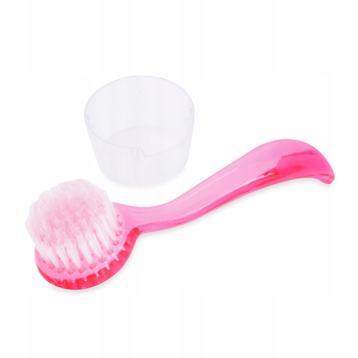 Szczoteczka do pyłu paznokci manicure okragła