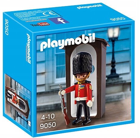 

Playmobil 9050 Angielski strażnik Guard Royal król