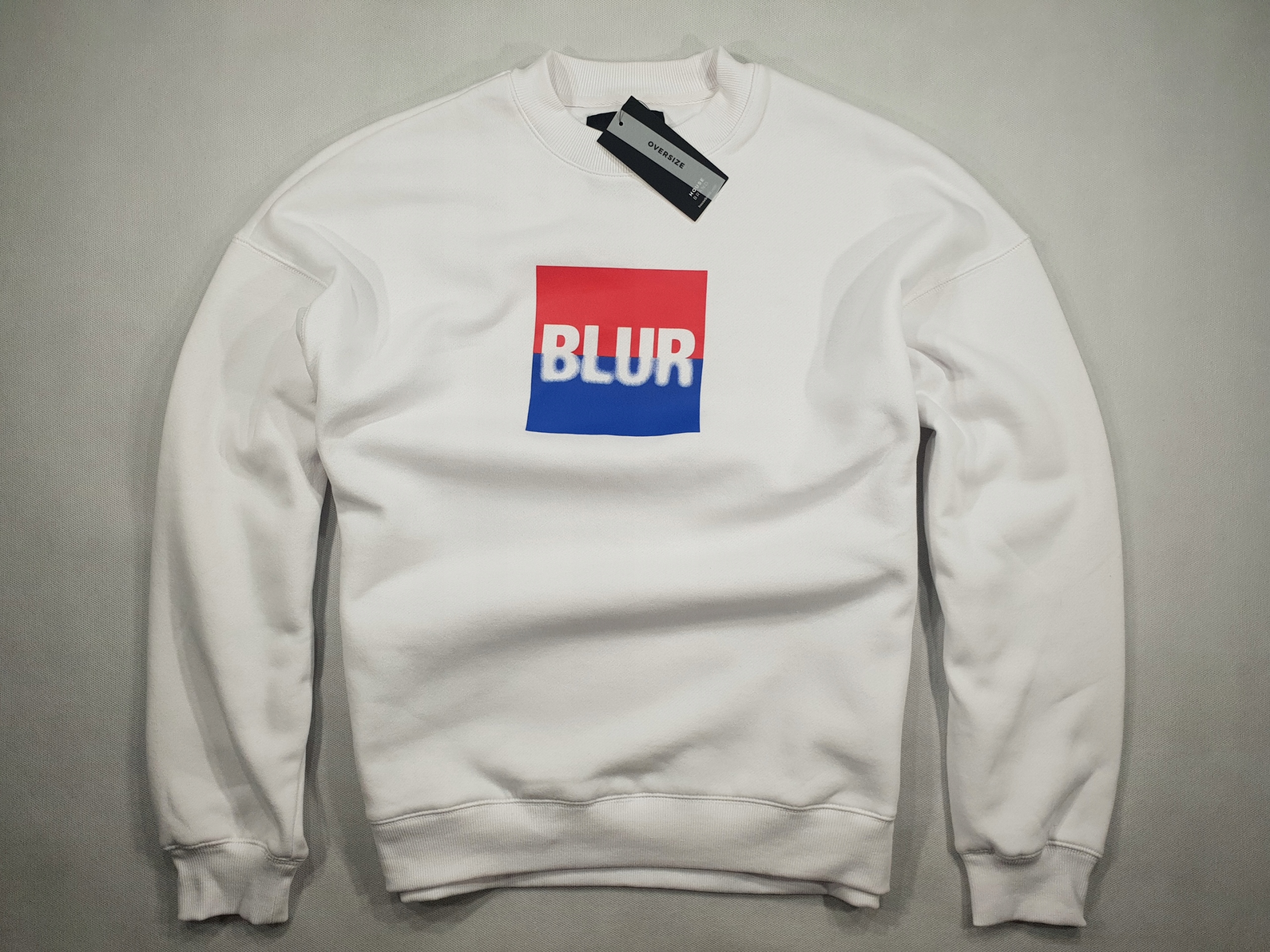 

House bluza biała blur Nowa M/L