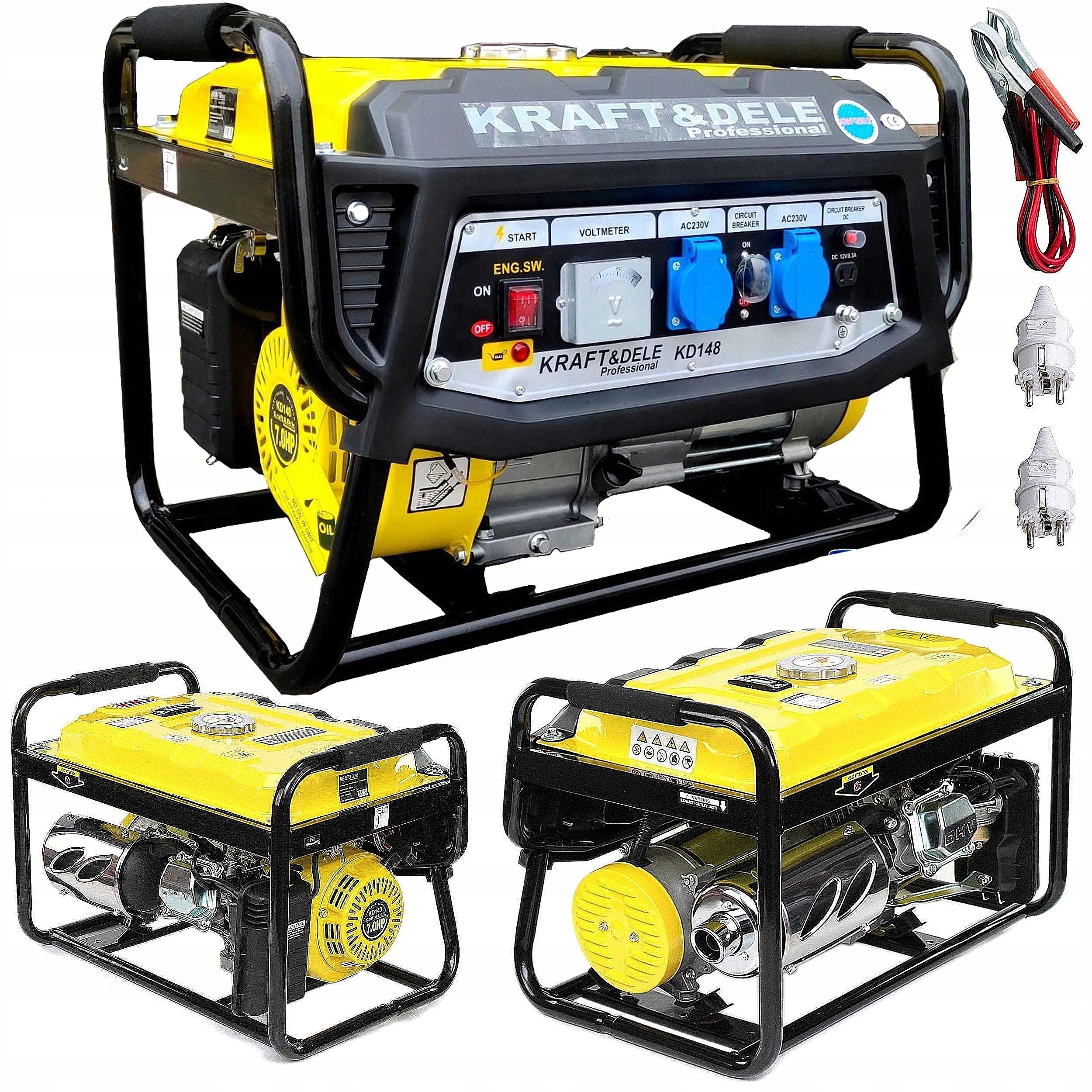 Agregat Prądotwórczy Generator Prądu 5200W i Avr+