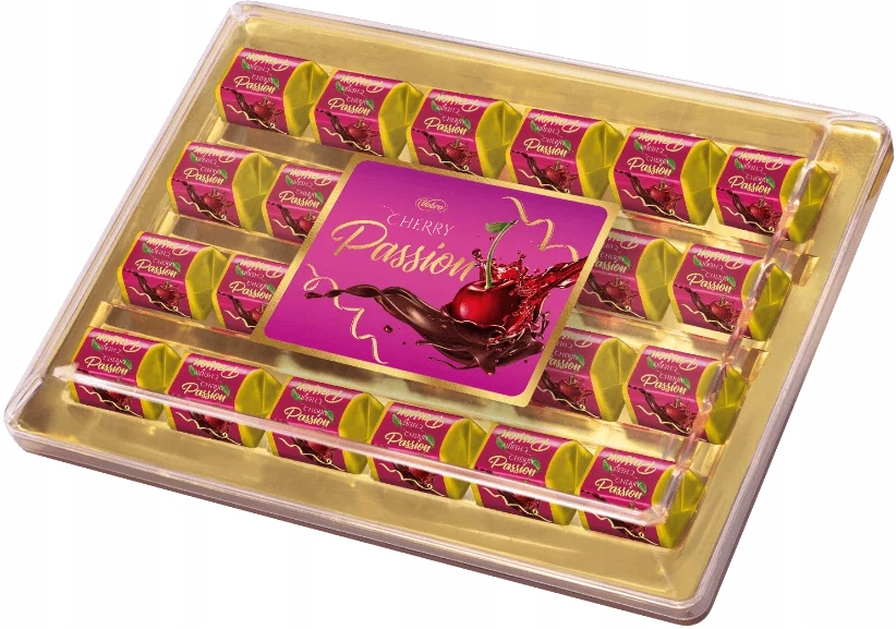 Pralinky z čokolády plněné třešní v alkoholu Cherry Passion 295 g