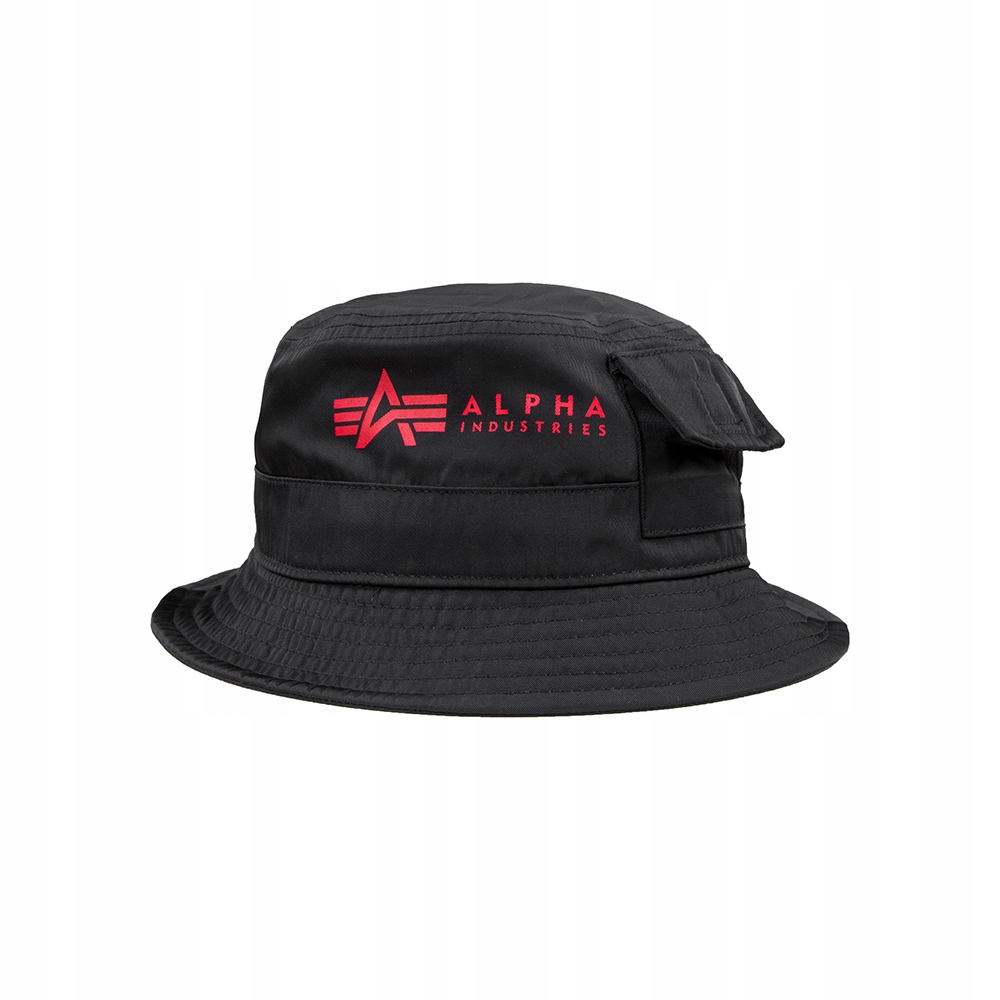 

Czapka Alpha Industries Utility Bucket Hat blk/red