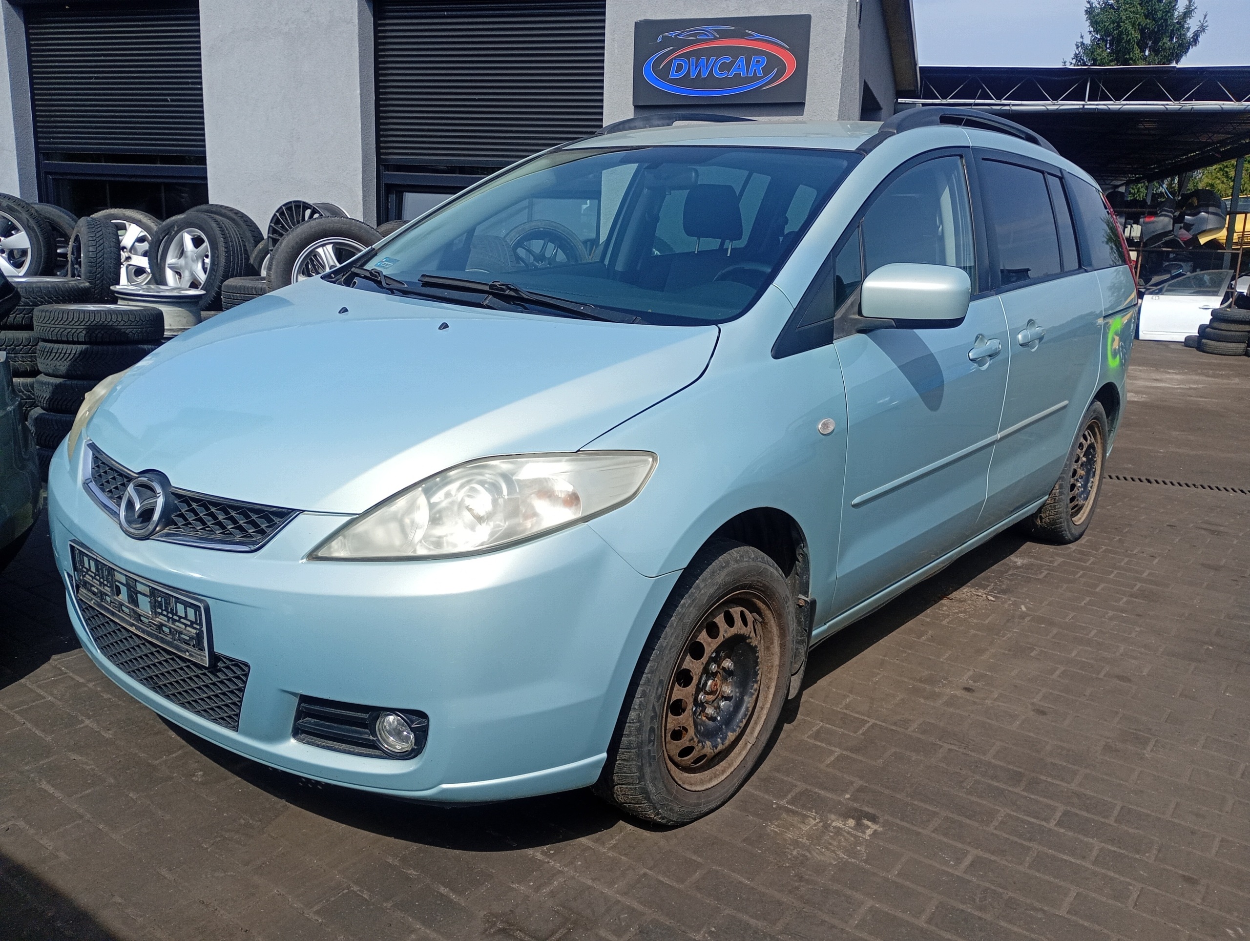 OKNO boční Karoserie levá zadní záď Mazda 5 V 05-10