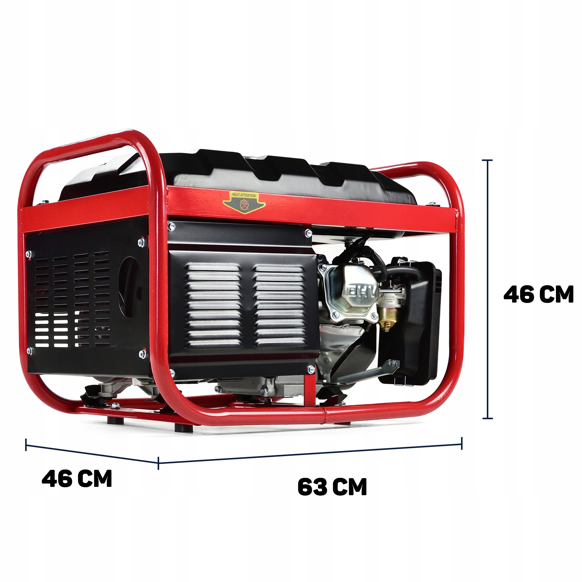 AGREGAT PRĄDOTWÓRZCZY GENERATOR 2,8kW 7KM 3X230V 1X400V AVR + OLEJ 0,6L Kod producenta ZT05002