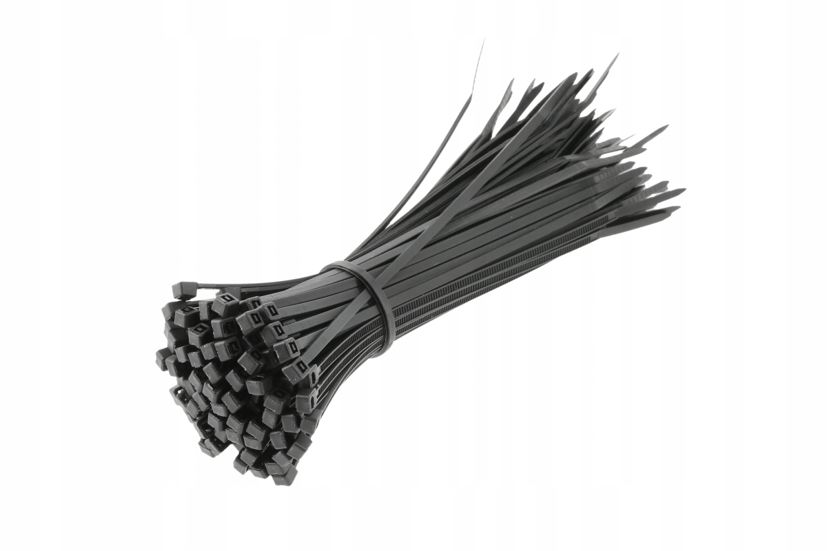 Opaska zaciskowa 2,5x140 100szt czarne HT2C701 Hogert