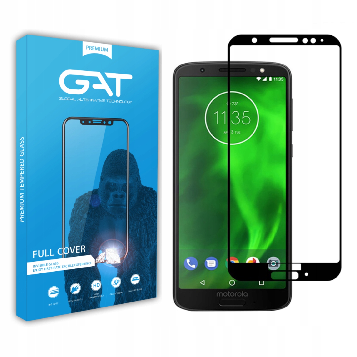 

Szkło Hartowane Do Lenovo Moto G6 - Solidne 9H